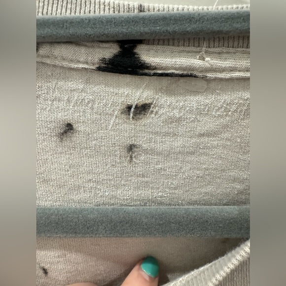 Whitney Houston Large Tie Dyed Top. 🖤⚡️ - Picture 3 of 3